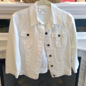 White jacket from Dressbarn